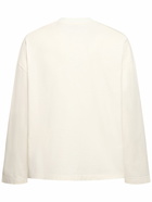 JIL SANDER Logo Print Long Sleeve T-shirt