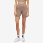Adidas Women's Short Tight in Chalky Brown
