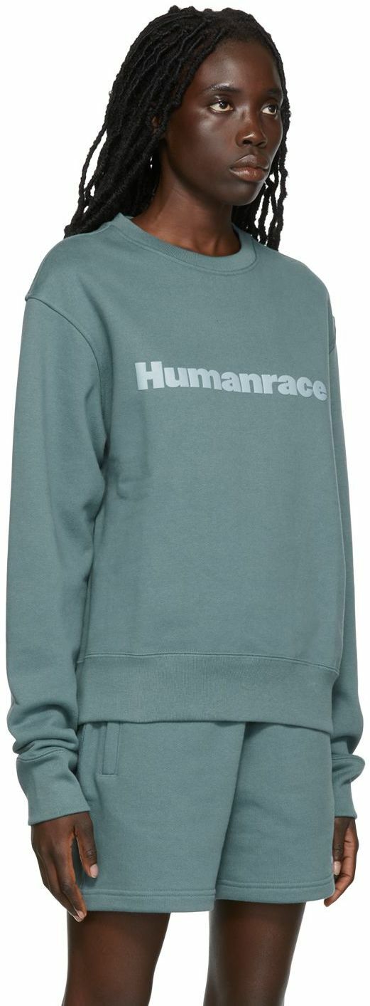 adidas x Humanrace by Pharrell Williams Green Humanrace Basics Sweatshirt