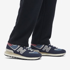 New Balance Men's U574LGFN Sneakers in Blue Navy