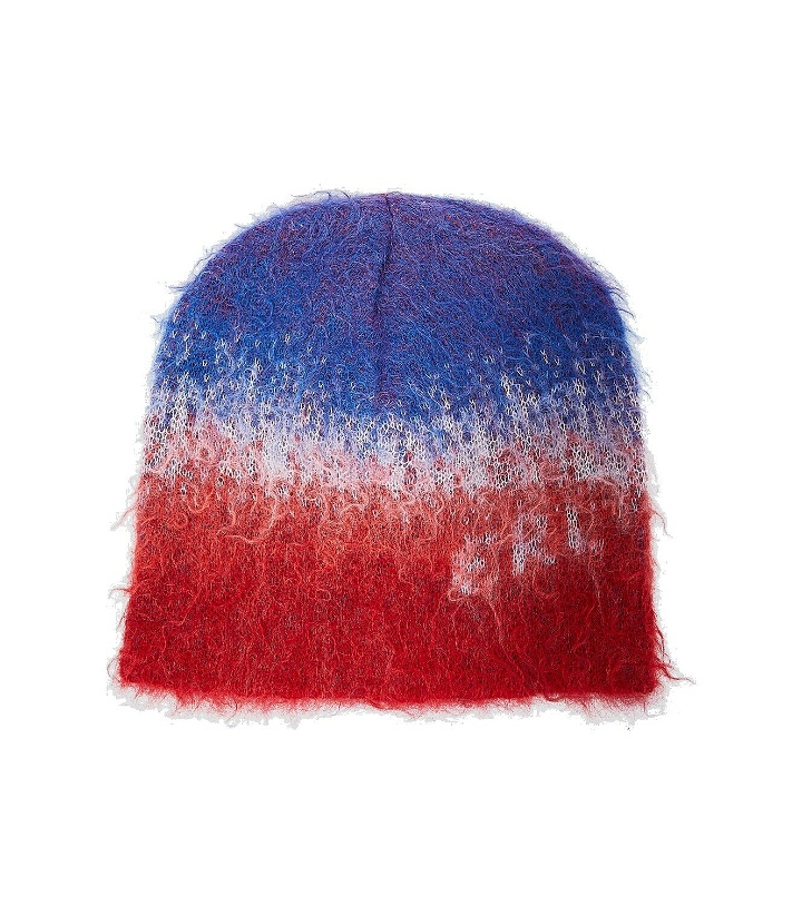 Photo: ERL Striped mohair and wool-blend beanie