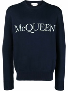 ALEXANDER MCQUEEN - Logo Cotton Sweater
