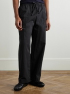 Simone Rocha - Straight-Leg Bow-Detailed Cotton-Blend Cargo Trousers - Gray