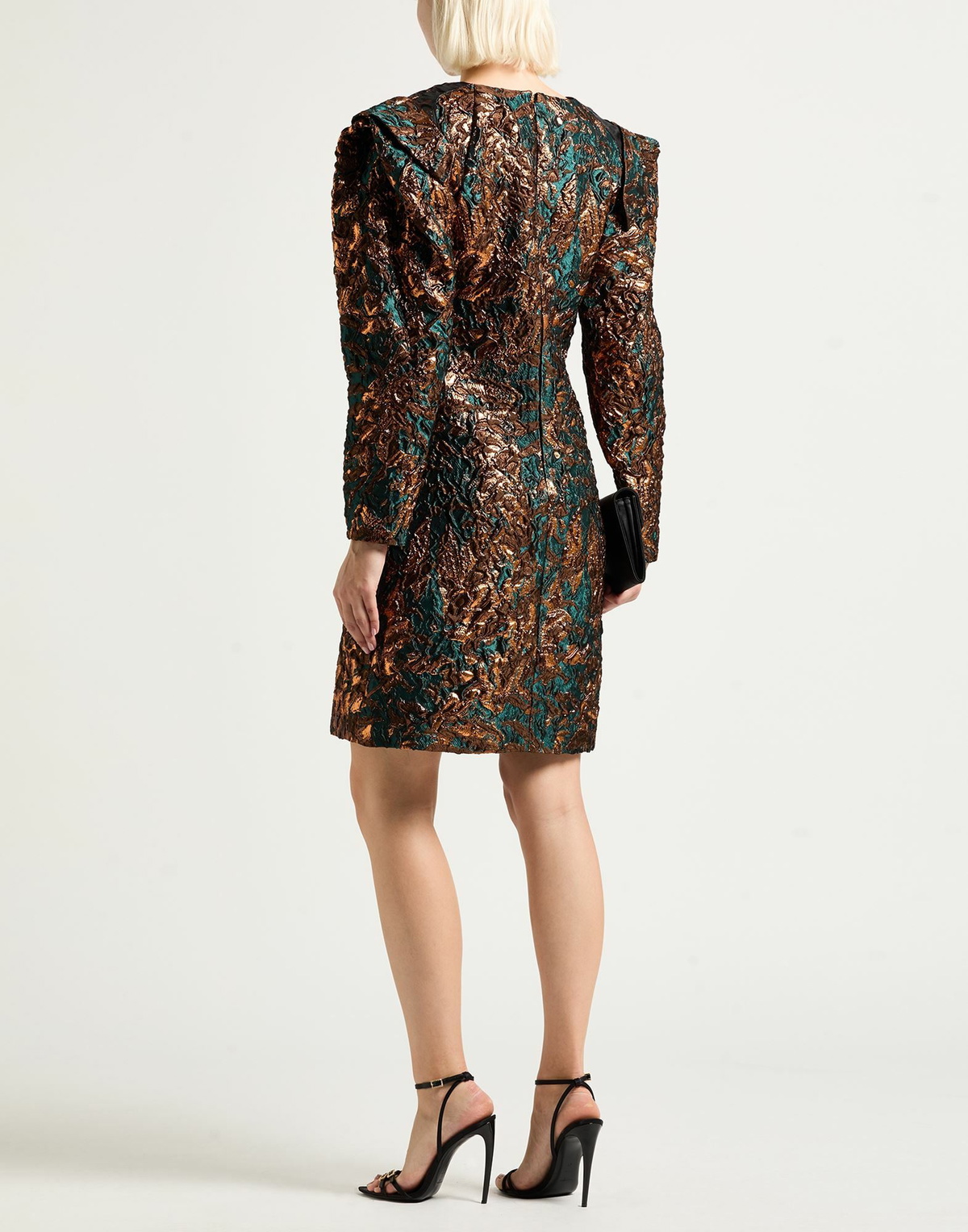 Koché Womens Mini dress Deep teal