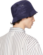Jacquemus Navy 'Le bob Ovalie' Bucket Hat