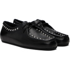Jil Sander Black Hood Lace-Up Derbys