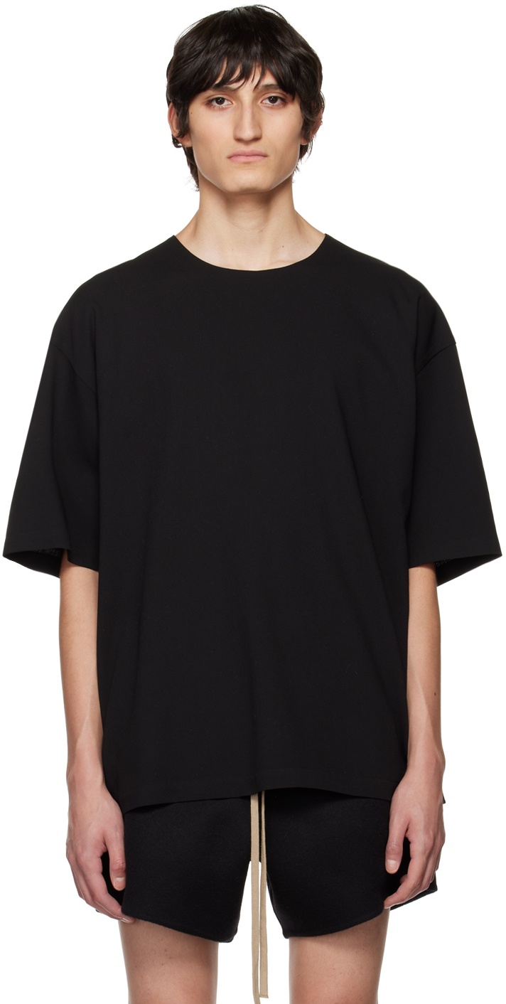 Fear of God Black Double-Layered T-Shirt Fear Of God
