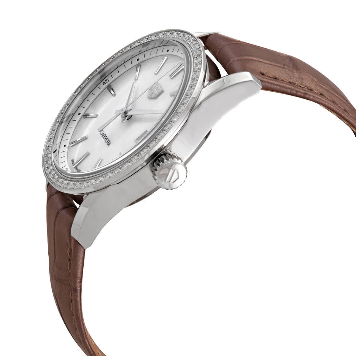 Tag Heuer Carrera Quartz Diamond Ladies Watch WBK1316.FC8258