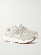 Nike - Zoom Vomero 5 Rubber-Trimmed Mesh and Brushed-Suede Sneakers - Neutrals