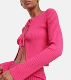 Live The Process - Juno tie-front top