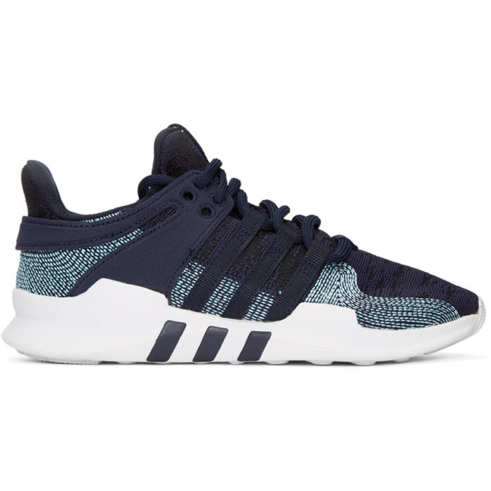 Photo: adidas Originals Navy EQT Support ADV CK Parley Sneakers