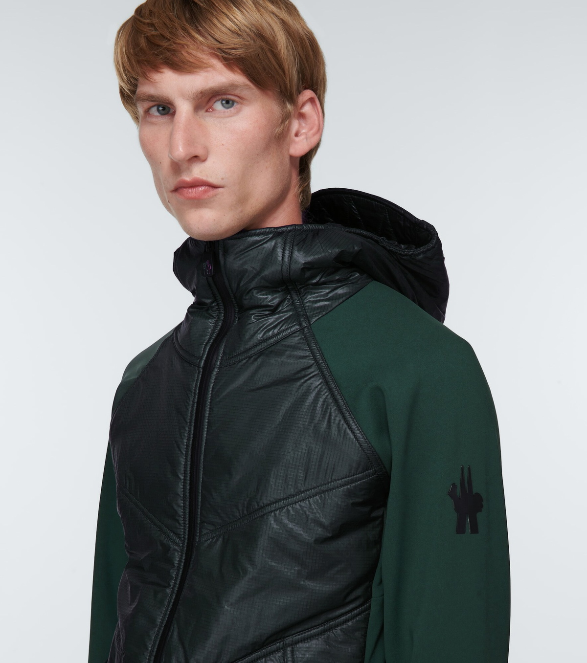 【関税&送料込】Moncler Grenoble Hooded Sweatshirt Moncler Grenoble - Padded hooded sweatshirt Moncler Grenoble