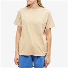 Mayde Women's Oversized Short Sleeve T-Shirt in Sand