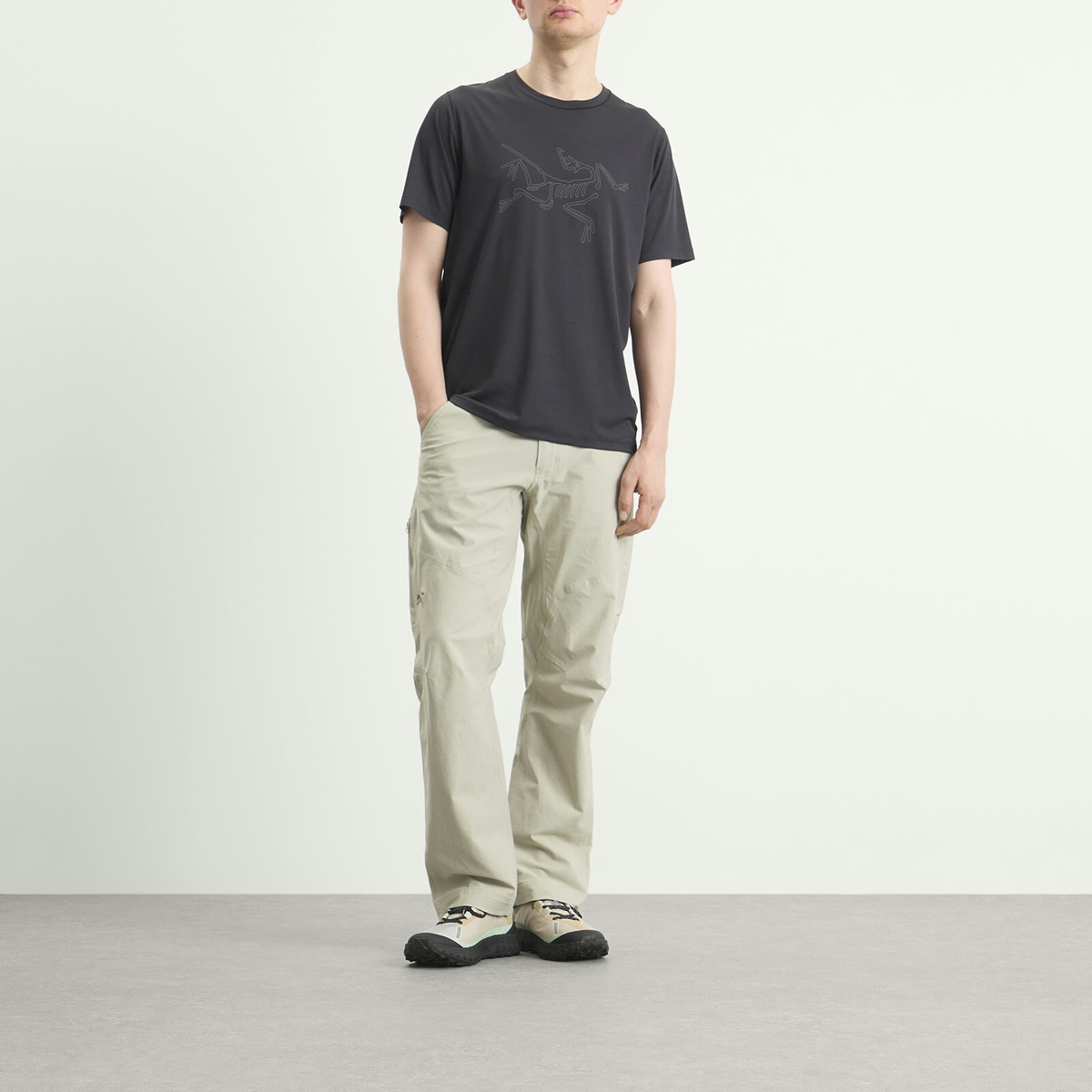 Arc'teryx Men's Cormac Logo T-Shirt in Black