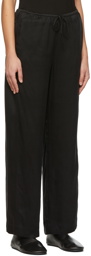 House of Dagmar Black Elysa Lounge Pants