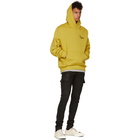 Amiri Yellow Embroidered Fighters Hoodie