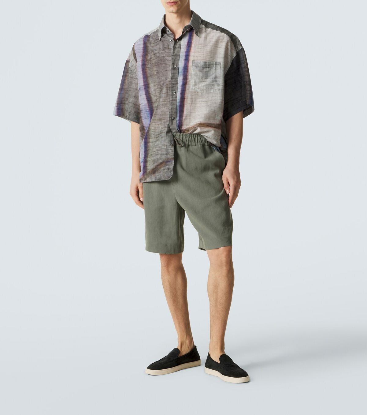 Giorgio Armani Linen Bermuda shorts