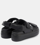 Hogan H680 leather sandals