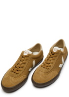 Veja Volley Brushed Suede Sneakers Camel