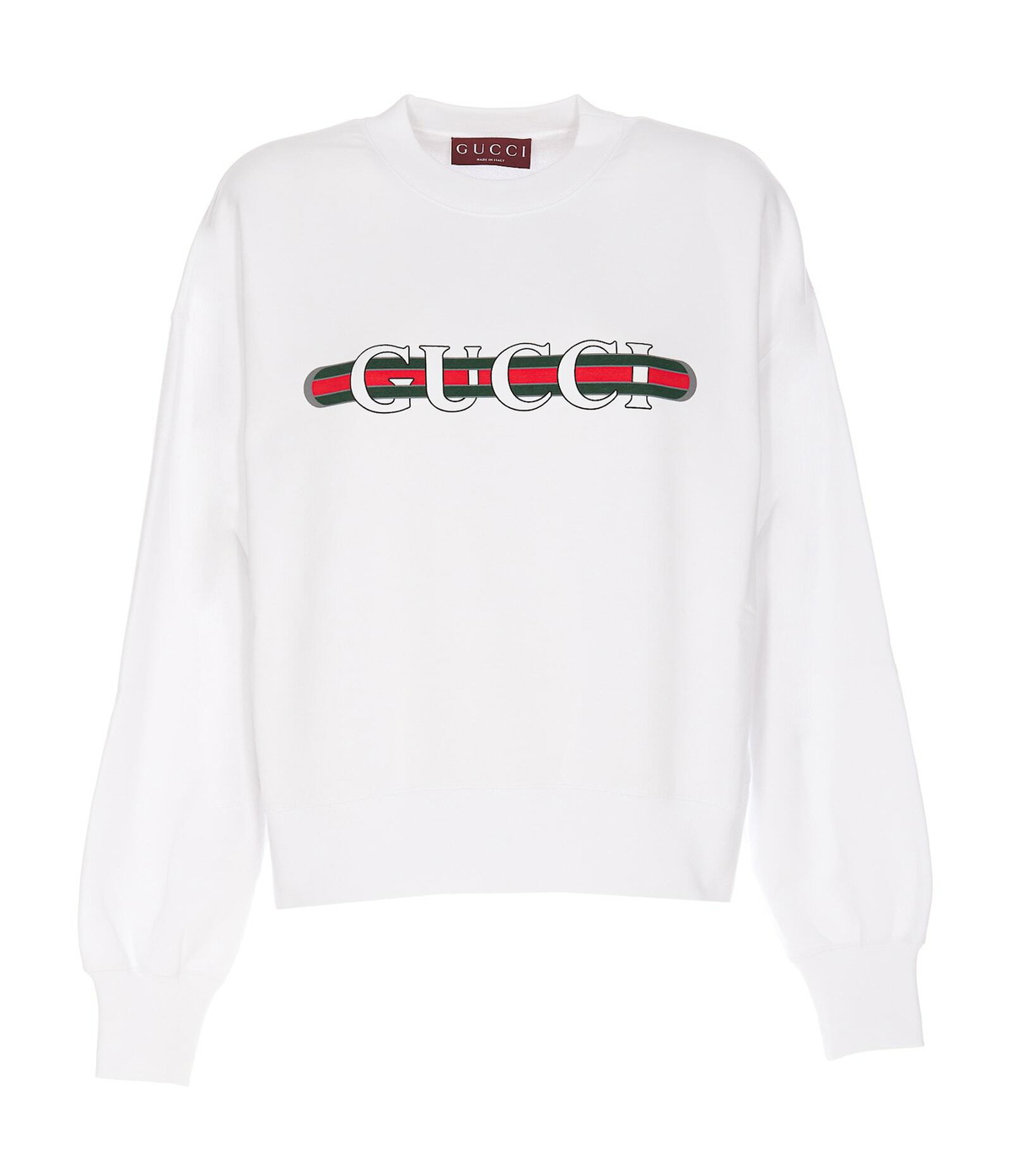 Gucci Logo embellished cotton sweatshirt Gucci