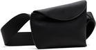 McQueen Black T-Bar Sling Bag