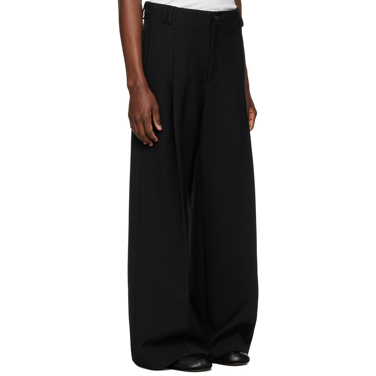 Entire Studios Black Gill Trousers