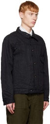 Engineered Garments Black Trucker Denim Jacket