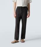 Brioni Linen straight pants