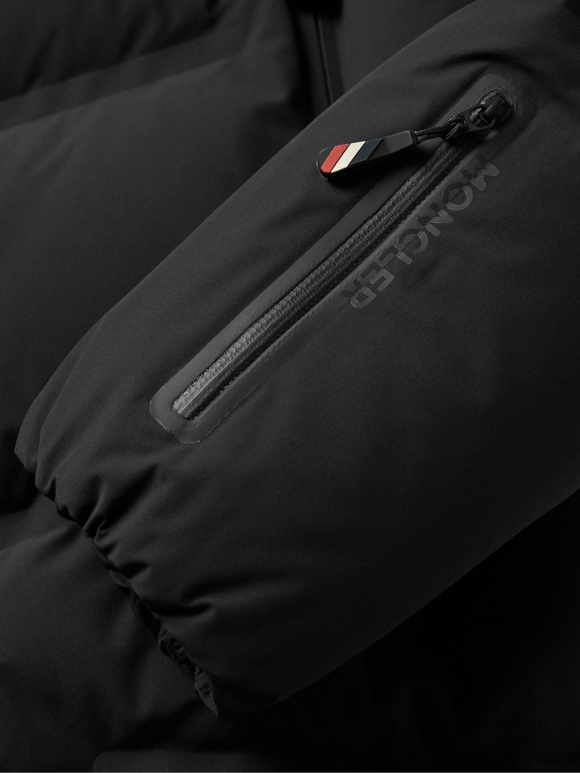 Moncler Grenoble - Arcesaz Quilted Stretch-Nylon Hooded Down Ski Jacket - Black