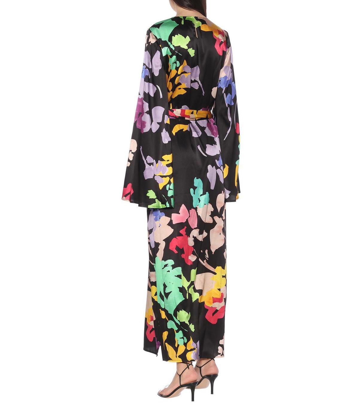 Caroline Constas Lilliana floral stretch-silk dress