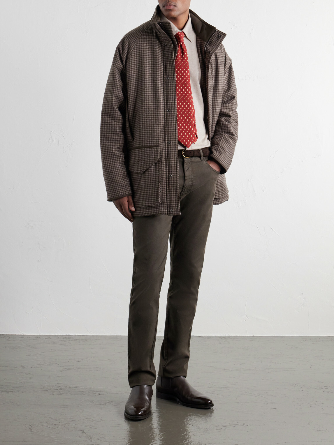 Purdey - Wool and Cashmere-Blend Tweed Field Coat - Brown