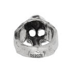 Emanuele Bicocchi Silver Skull Ring