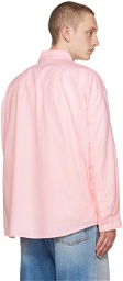 R13 Pink Seamless Shirt