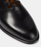 The Row Grant leather Derby shoes