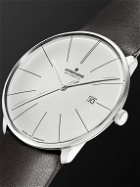 Junghans - Meister Fein Automatic 39.5mm Stainless Steel and Leather Watch, Ref. No. 27/4152.00
