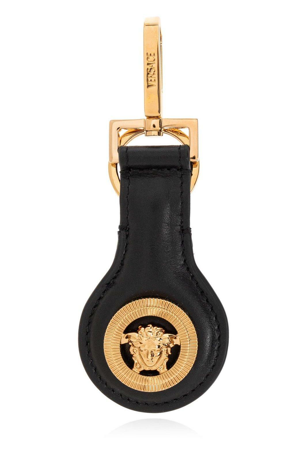 ★正規品★【VERSACE】Medusa AirTag Keyring ★大人気★ Versace Key Ring Keychain Medusa Airtag Key Ring 1006198