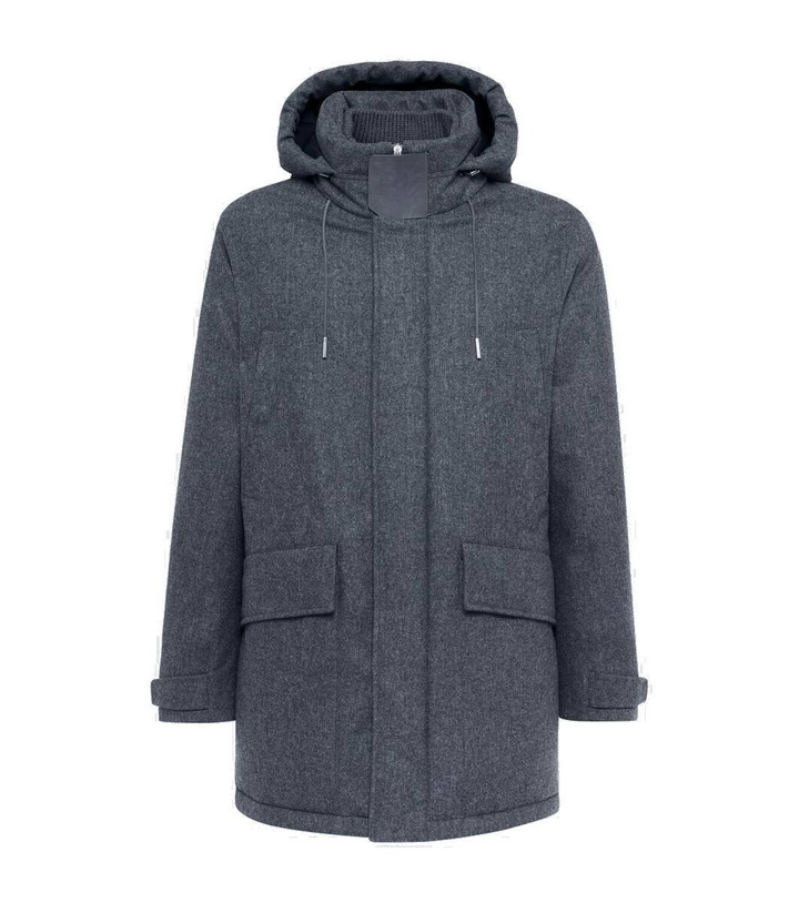 Photo: Zegna Wool down coat