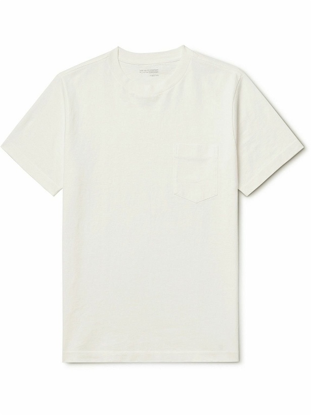 Photo: Lady White Co - Balta Cotton-Jersey T-Shirt - White