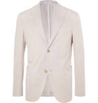 Boglioli - Beige Unstructured Cotton and Linen-Blend Suit Jacket - Men - Sand
