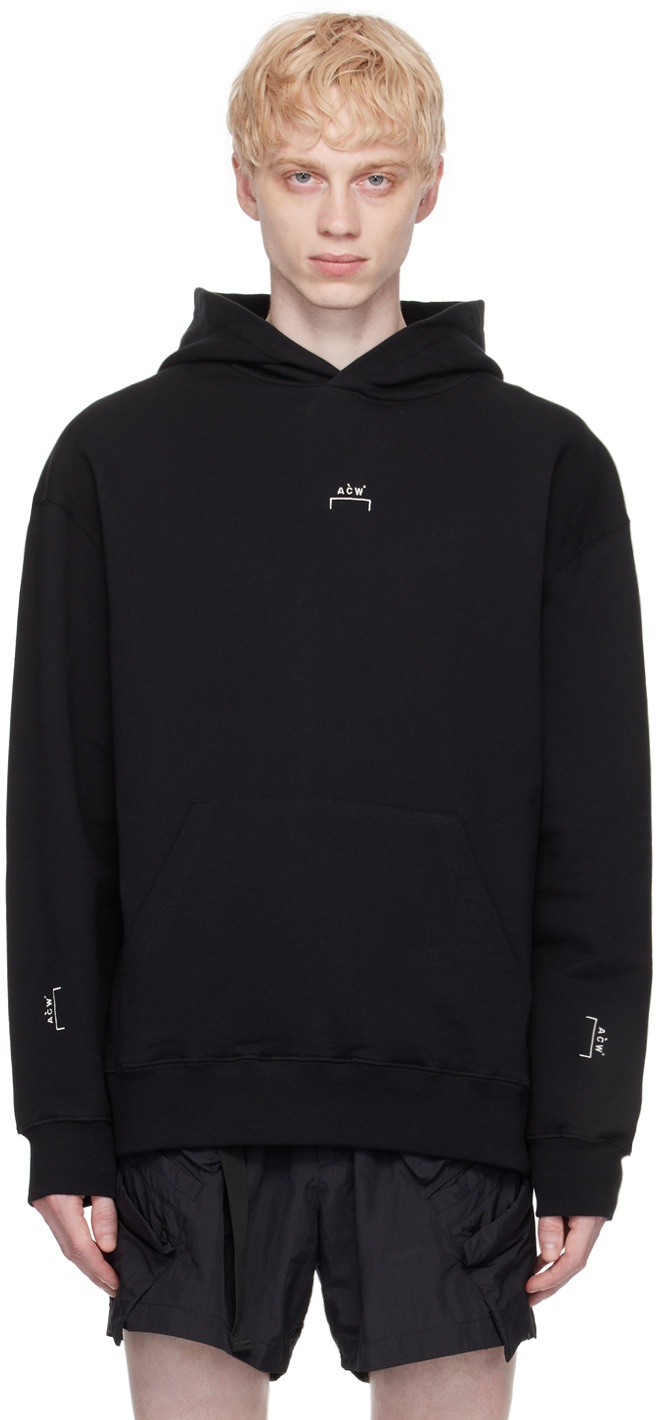 A-COLD-WALL* Black Essential Hoodie A-Cold-Wall*