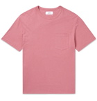 Mr P. - Cotton and Linen-Blend T-Shirt - Pink