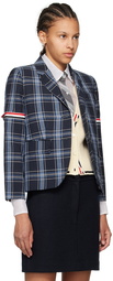 Thom Browne Navy Armband Blazer