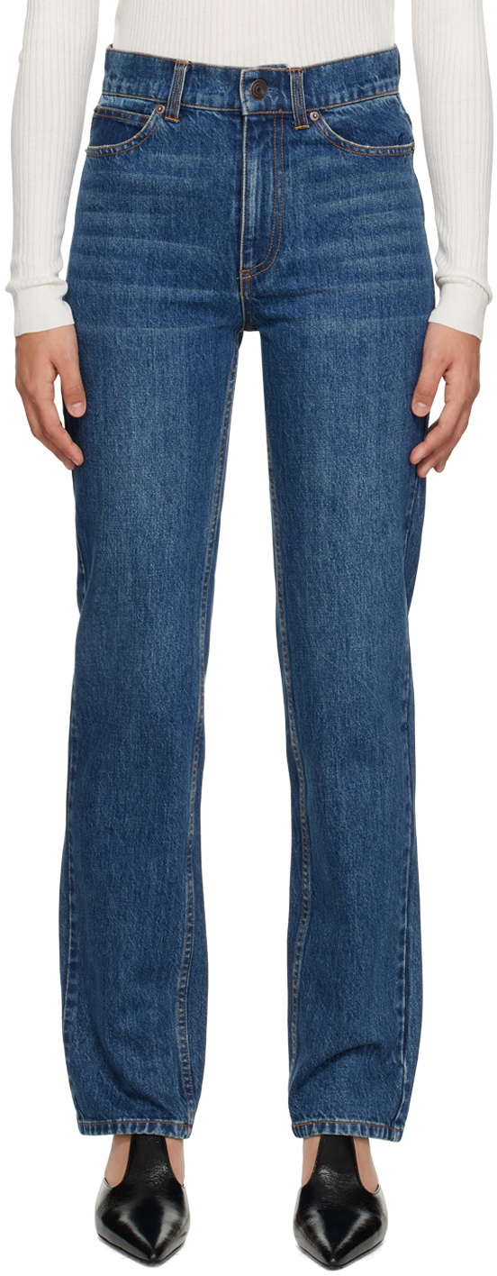 CO Blue Straight-Leg Jeans