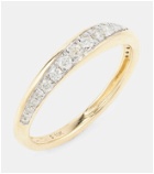 Stone and Strand 10kt yellow gold ring with diamonds