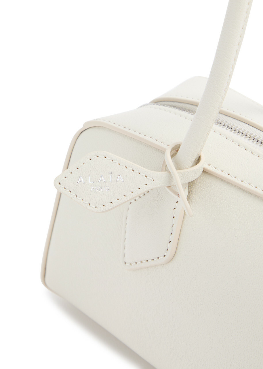 Alaïa Le Teckel Medium Grained Leather Shoulder bag - Ivory - One Size