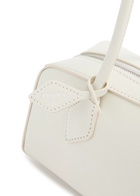 Alaïa Le Teckel Medium Grained Leather Shoulder bag - Ivory - One Size