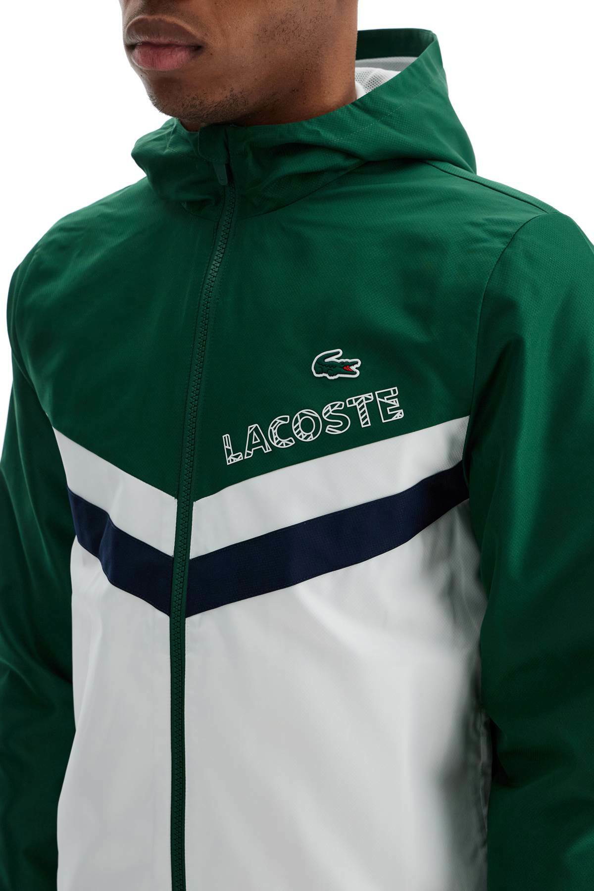 LACOSTE regular fit sports tracksuit Green Lacoste