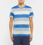 Orlebar Brown - Sammy Slim-Fit Striped Cotton-Jersey T-Shirt - Men - Blue