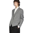 Fumito Ganryu Grey Spencer Blazer