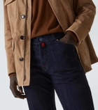 Kiton Low-rise slim jeans